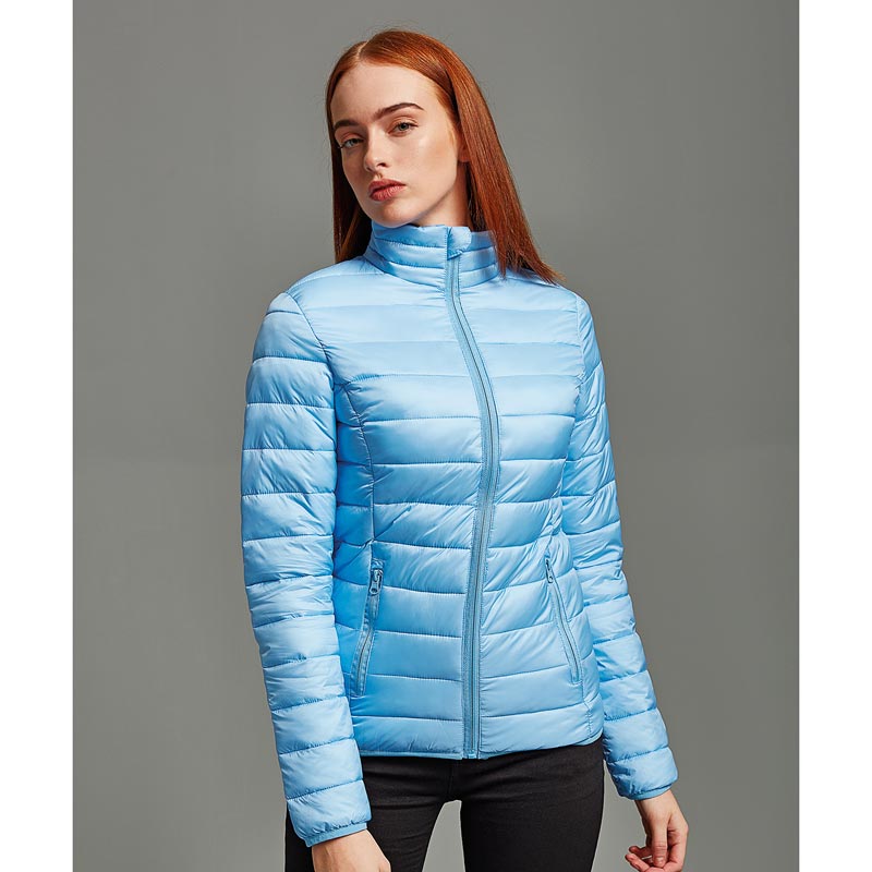 Women's terrain padded jacket - Aubergine XS